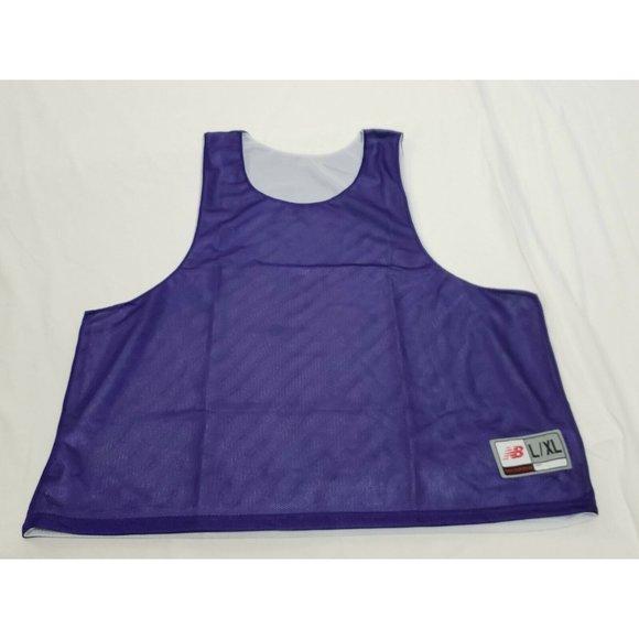 New Balance Other - New Balance Men's Reversible Practice Jersey Purple/White L/XL